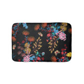 Bloeiende Tuin Vlinders Vrijheidsstijl Badmat (Voorkant)