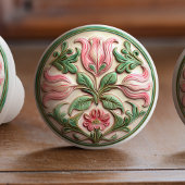 Bloeiende Tulp Harmonie Keramische Knob Pull Knop