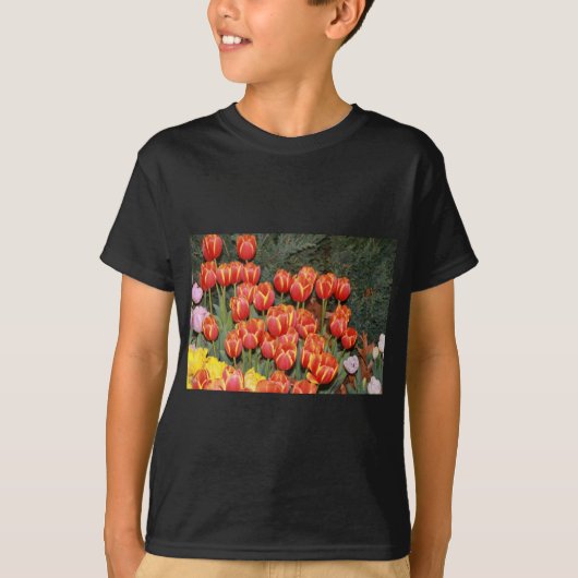 Bloeiende tulpen! t-shirt (Voorkant)
