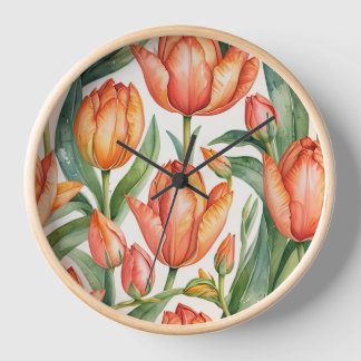 Bloeiende tulpenelegantie