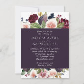 Bloeiende vijgen | Moody rustiek fruit Elegante bl Kaart (Voorkant)