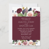 Bloeiende vijgen | Moody rustiek fruit Elegante bl Kaart (Voorkant)