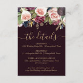 Bloeiende vijgen | Moody rustieke fruitbloesem Det Informatiekaartje (Voorkant)