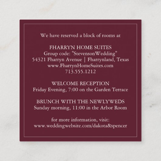 Bloeiende vijgen | Moody rustieke fruitbloesem Det Informatiekaartje (Achterkant)