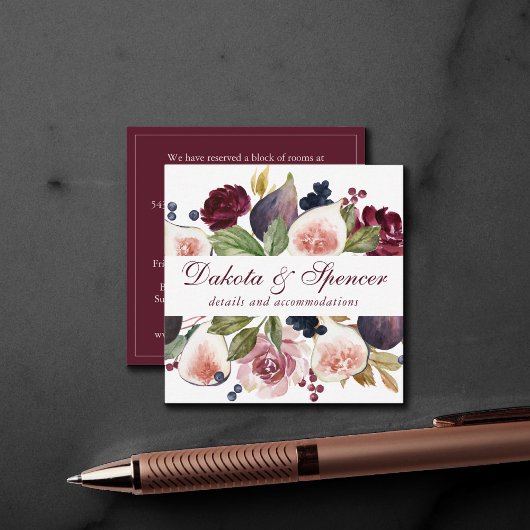 Bloeiende vijgen | Moody rustieke fruitbloesem Det Informatiekaartje