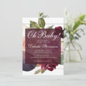 Bloeiende vijgen | Rustiek Fruit Moody Blossom Oh  Kaart (Staand voorkant)