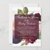 Bloeiende vijgen | Rustiek fruit Moody verliefd wo Kaart (Voorkant)