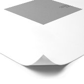 Bloeiende Viool – Minimale Bloemige Muziek Poster (Hoek)