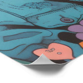 Bloeiende visie poster (Hoek)