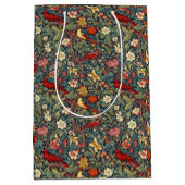 Bloeiende vogels medium cadeauzakje (Voorkant)