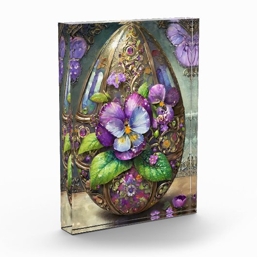 Bloeiende Vogels Voetviooltjes Wildflowers Easter  Fotoblokken (Links)