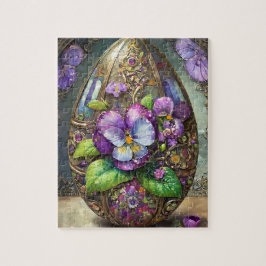 Bloeiende Vogels Voetviooltjes Wildflowers Easter  Legpuzzel