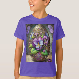 Bloeiende Vogels Voetviooltjes Wildflowers Easter  T-shirt