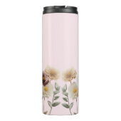 Bloeiende vreugde een cadeau voor de eerste keer m thermosbeker (Achterkant)