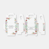 Bloeiende Vreugde – Kleurrijke Bloemen Cadeau Doos Bedankdoosjes (Uitgevouwen)