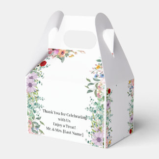 Bloeiende Vreugde – Levendig Kleurrijke Bloemen Ca Bedankdoosjes