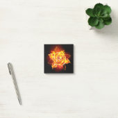 Bloeiende Vuur Roos Post-it® Notes (Kantoor)