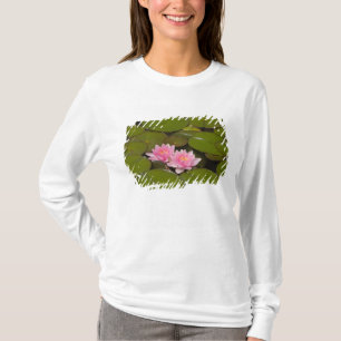 Bloeiende waterlelies t-shirt