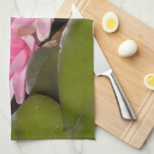 Bloeiende waterlelies theedoek (Quarter Fold)