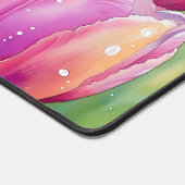 Bloeiende Waterverf Spring Tulip Garden Bureaumat (Hoek)