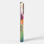 Bloeiende Waterverf Spring Tulip Garden Case-Mate iPhone Case (Achterkant / Rechts)