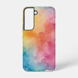 Bloeiende Waterverven Samsung Galaxy Hoesje