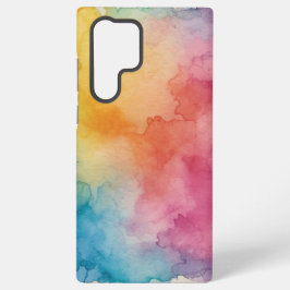 Bloeiende Waterverven Samsung Galaxy Hoesje