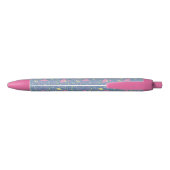 Bloeiende Weide Bries Blauwe Inkt Pen (Achterkant)