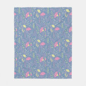 Bloeiende Weide Bries Fleece Deken (Voorkant)
