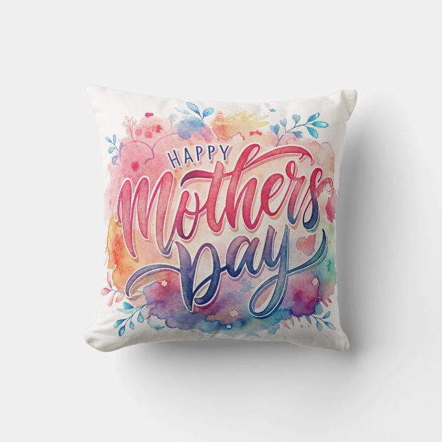 Bloeiende wensen voor mama kussen (Voorkant)