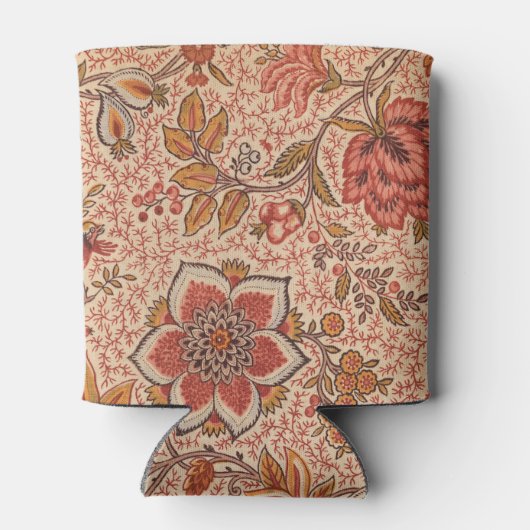 Bloeiende Wijnstok Botanische Print Blikjeskoeler (Achterkant)