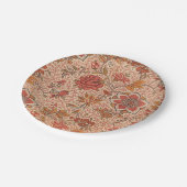  Bloeiende Wijnstok Botanische Print Papieren Bordje (Gekanteld)