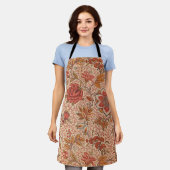  Bloeiende Wijnstok Botanische Print Schort (Gedragen)