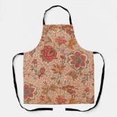  Bloeiende Wijnstok Botanische Print Schort (Voorkant)