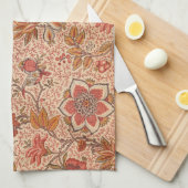  Bloeiende Wijnstok Botanische Print Theedoek (Quarter Fold)