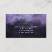 Bloeiende Wisteria Boom Visitekaartje (Achterkant)