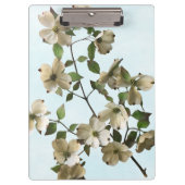 Bloeiende Witte Dogwood Bloemen Klembord (Voorkant)