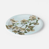 Bloeiende Witte Dogwood Bloemen Papieren Bordje (Gekanteld)