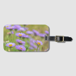 Bloeiende Zee Daisies Bagagelabel