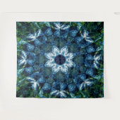 Bloeiende Zeeen bloem..... Wandkleed (Voorkant (horizontaal))