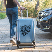 Bloeiende zelfexpressie: Roos Tattoo Sticker (Koffer Insitu)