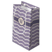 Bloeiende Zigzag Geschenkzak Klein Cadeauzakje (Achterkant Gekanteld)