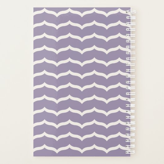 Bloeiende Zigzag Planner (Achterkant)