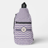 Bloeiende Zigzag Sling Bag (Voorkant)