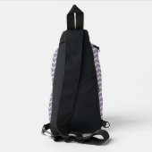 Bloeiende Zigzag Sling Bag (Achterkant)