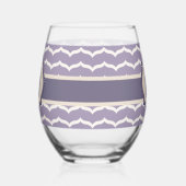 Bloeiende Zigzag Wijnglas Zonder Voet (Links)
