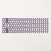 Bloeiende Zigzag Yoga Mat (Voorkant (horizontaal))