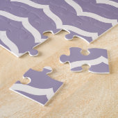 Bloeiende zigzagpuzzel legpuzzel (Zijkant)