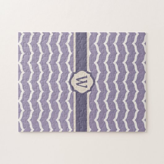 Bloeiende zigzagpuzzel legpuzzel (Horizontaal)