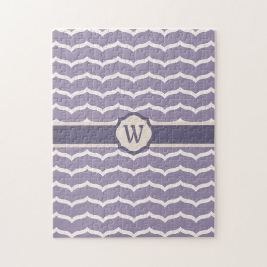 Bloeiende zigzagpuzzel legpuzzel (Verticaal)